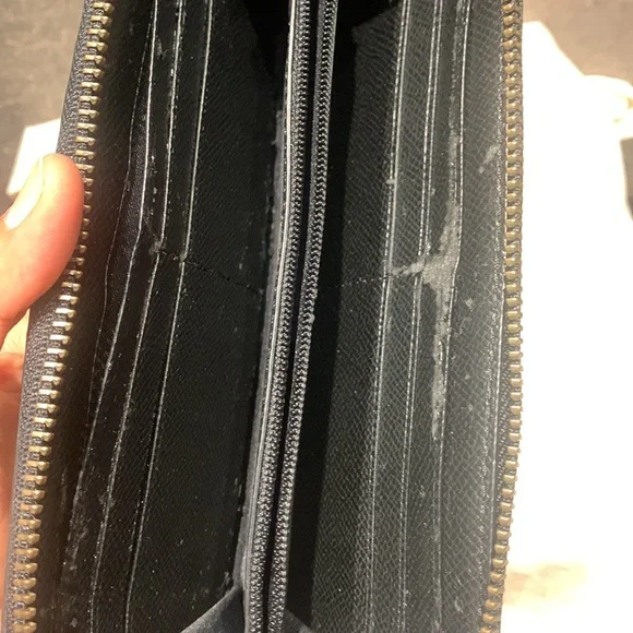 💯 Authentic Coach Chequered Wallet - Picture 4 of 4